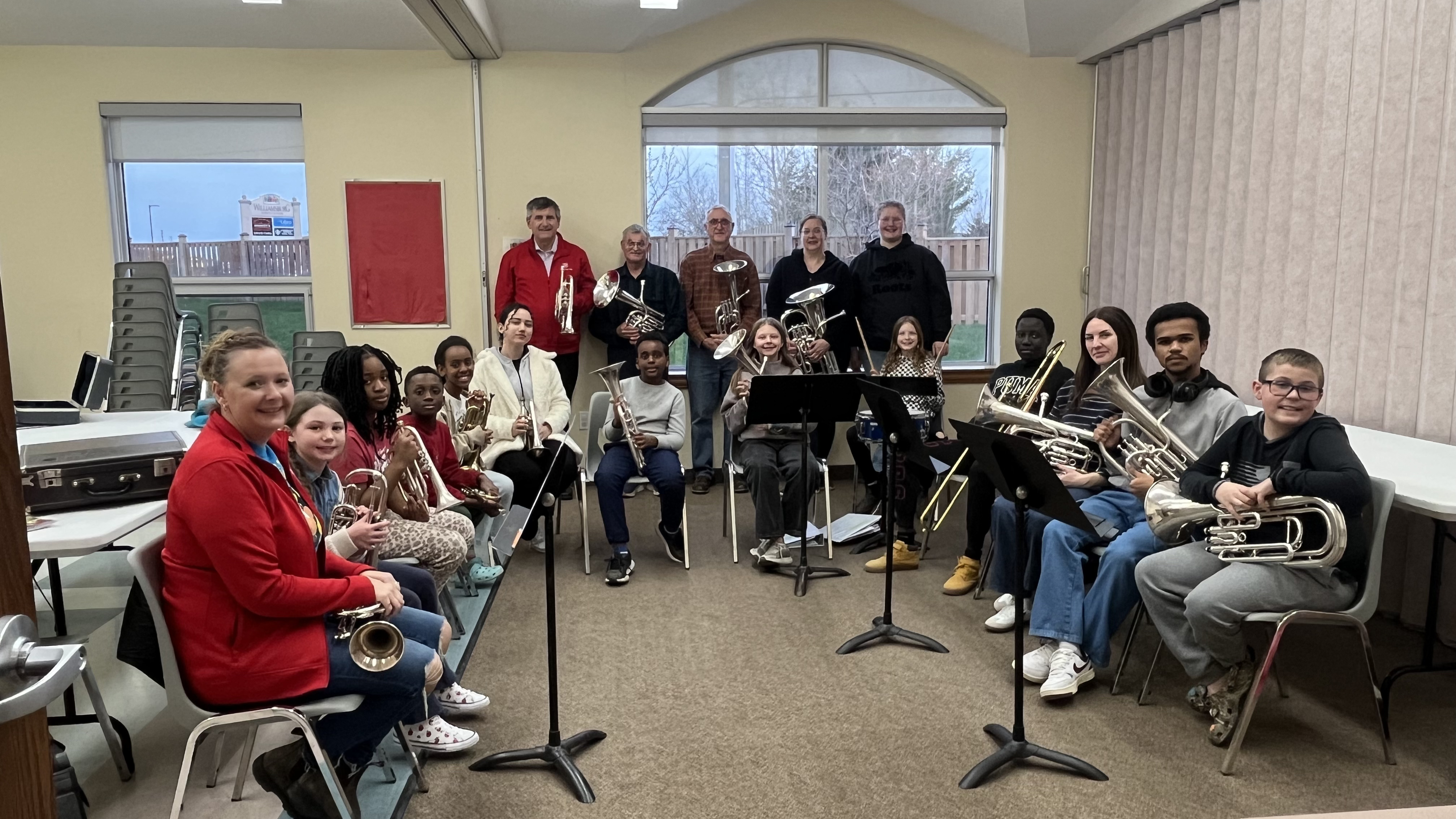 Band in action